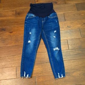 Blue Savy Maternity Jeans